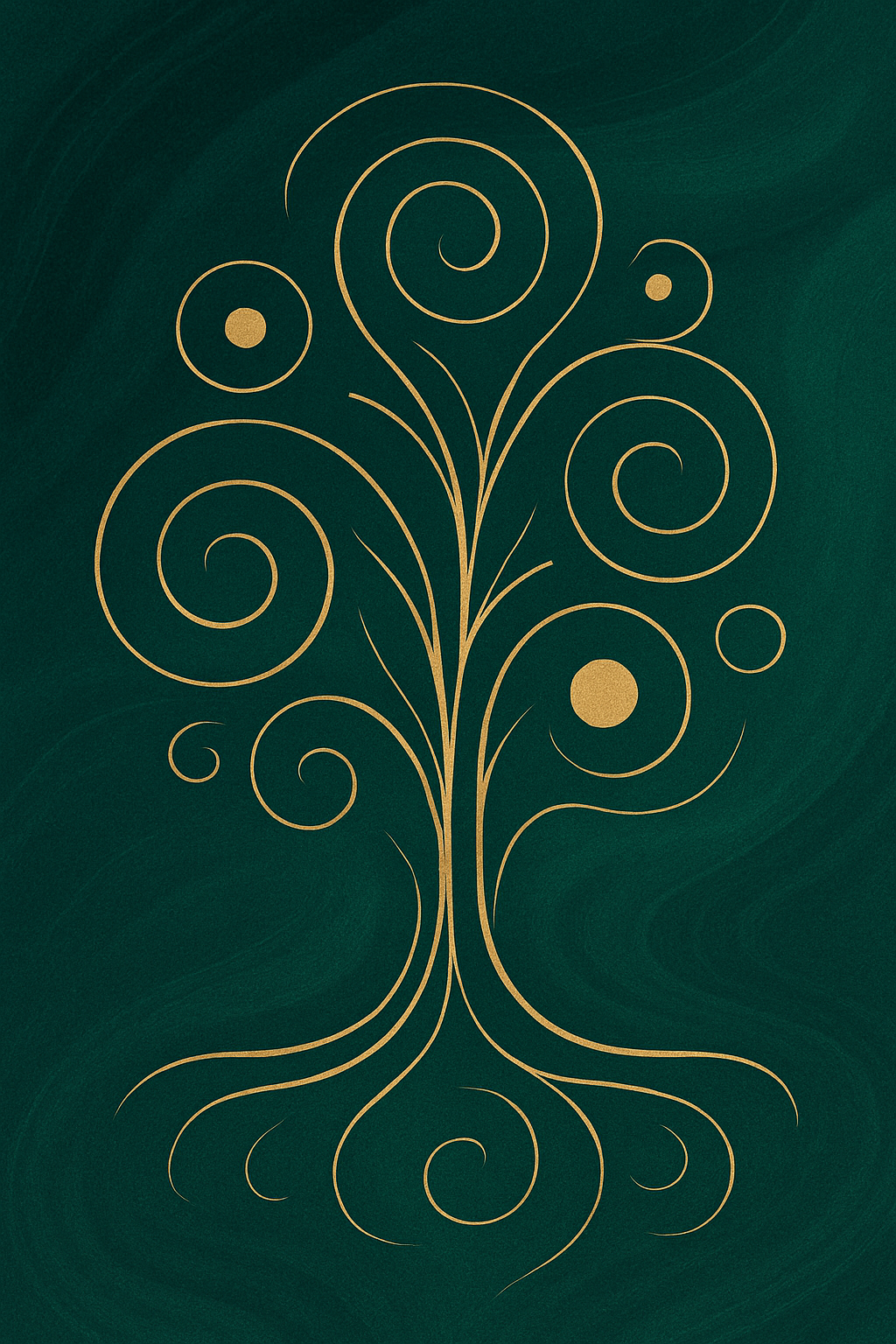 Abstract tree representing growth and creativity